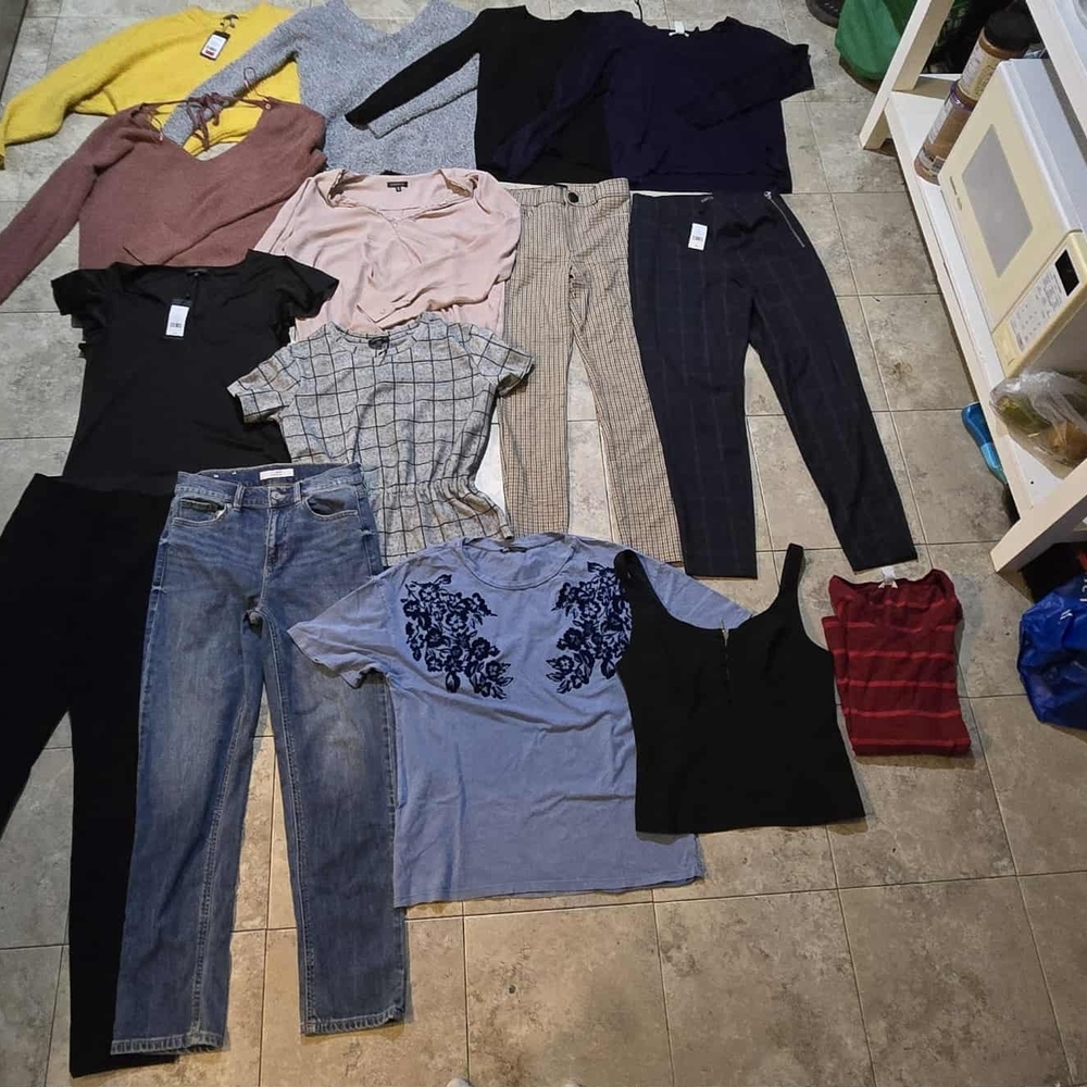 Assorted Clothing Bundle. Size Small, Women, Dynamite, Zara, H&M And More